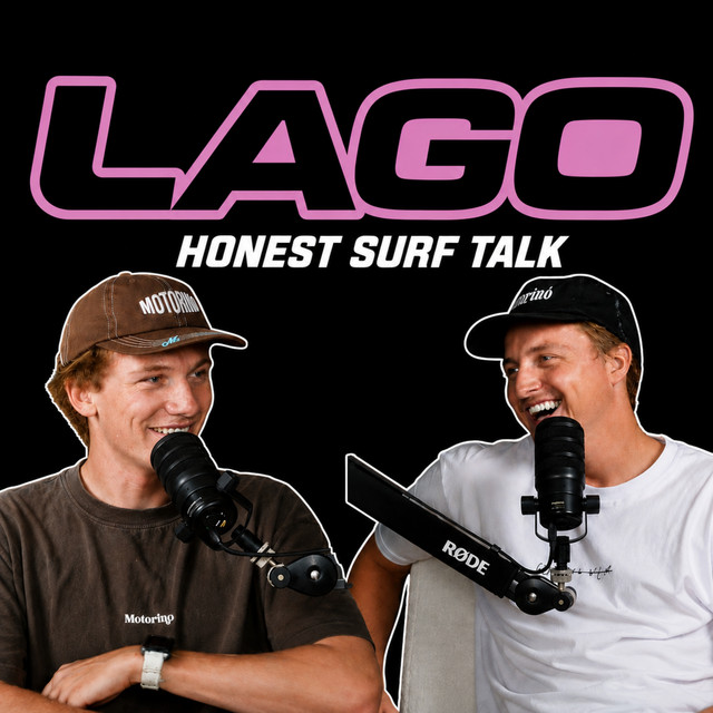 Zac Wightman and Finley James laughing at the LAGO mics